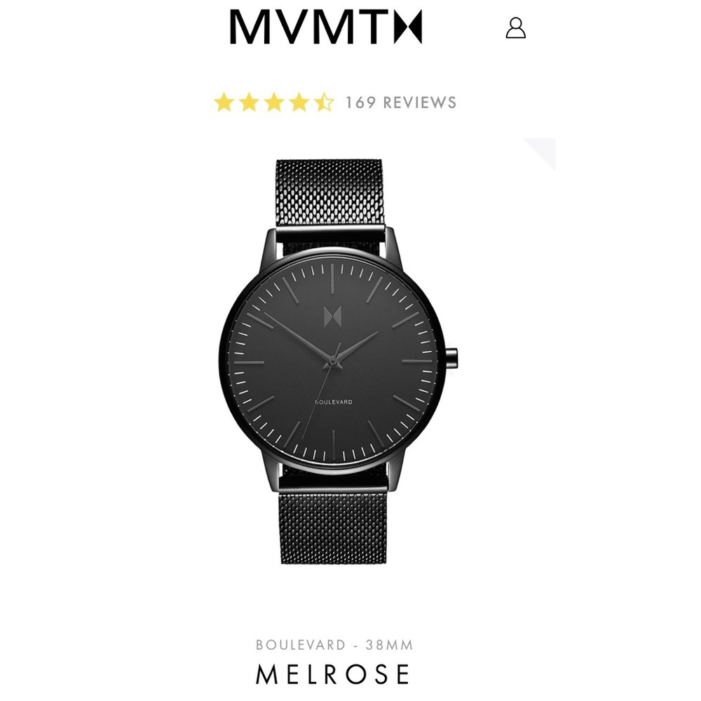 Black MVMT women’s watch